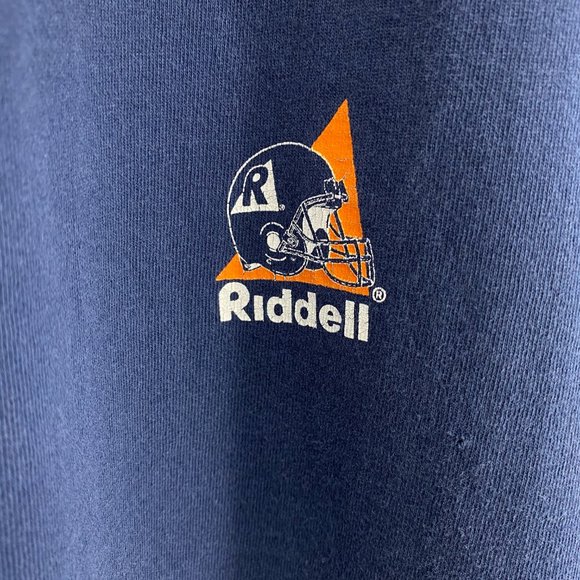 Vintage RIDDELL 1997 DENVER BRONCOS Blue Short Sleeves T-Shirt Size M - Picture 13 of 16